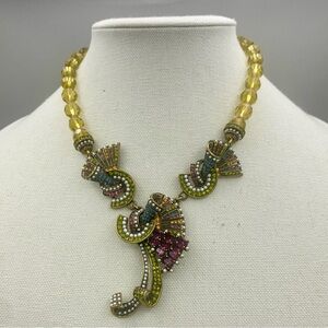 Heidi Daus Speechless Splendor Retired Statement Multicolor Necklace